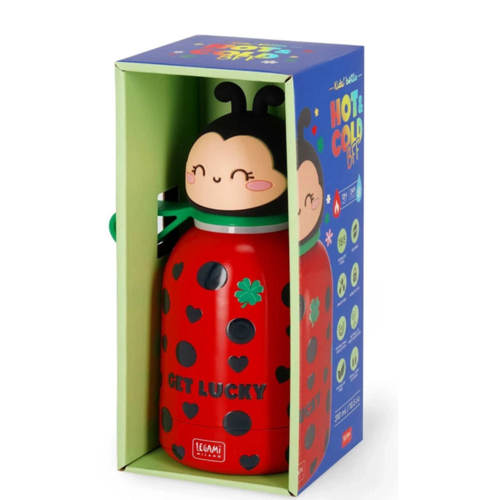 Borraccia Termica Coccinella Legami per Bambini Hot&Cold BFF + Penna in Omaggio