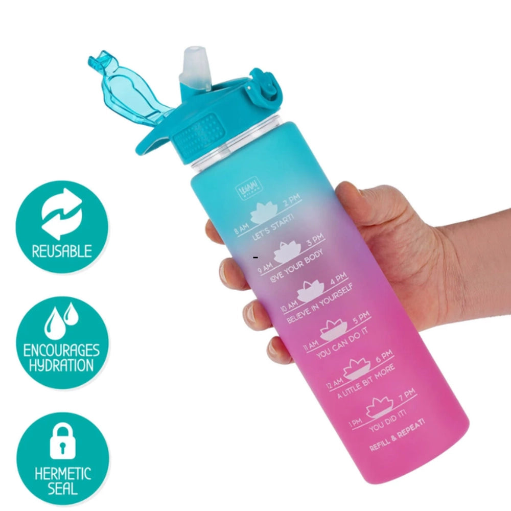 Borraccia Motivazionale Legami Sunrise Vibes 1L – Energy Boost / Love Yourself