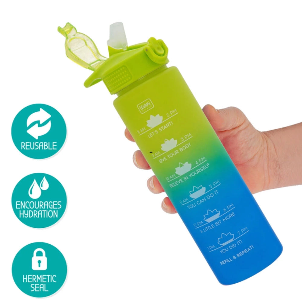 Borraccia Motivazionale Legami Sunrise Vibes 1L – Energy Boost / Love Yourself