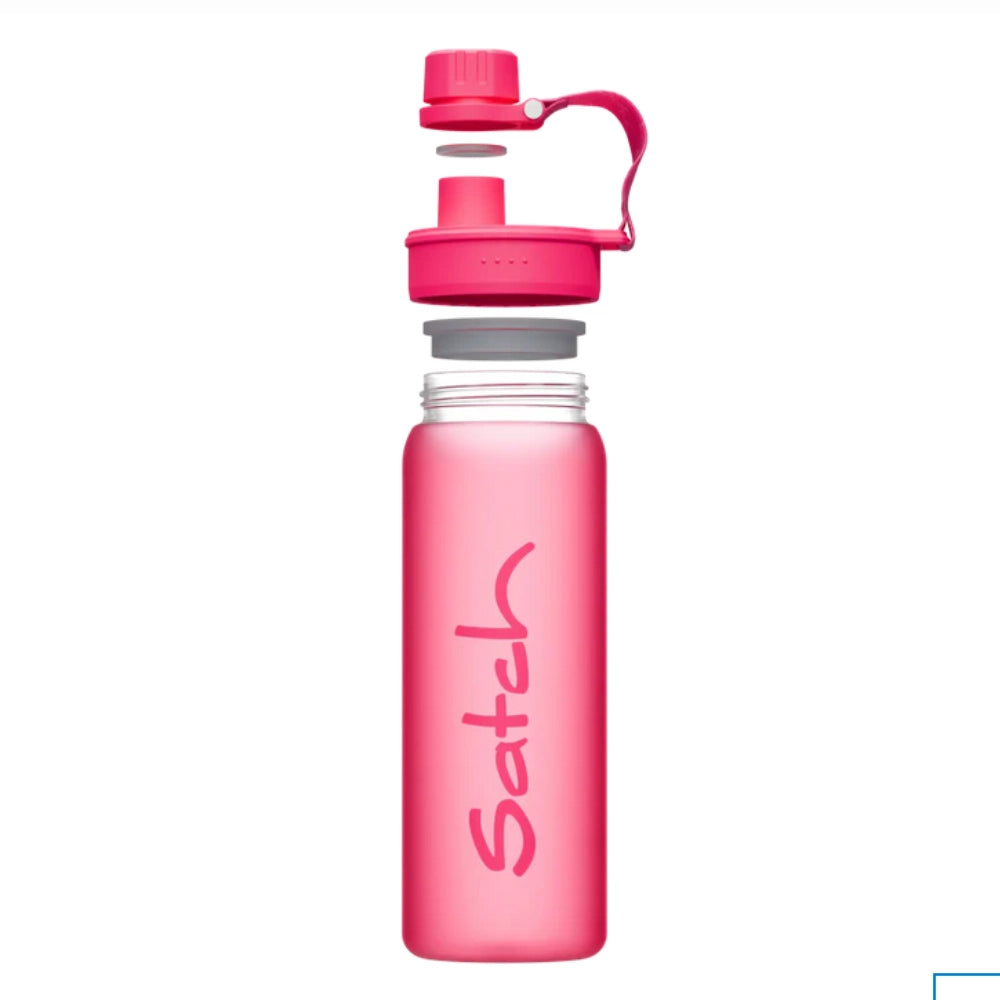 Borraccia Satch Rosa 650ml – Tritan, Collo Largo, A Prova di Perdita