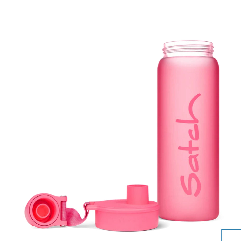 Borraccia Satch Rosa 650ml – Tritan, Collo Largo, A Prova di Perdita