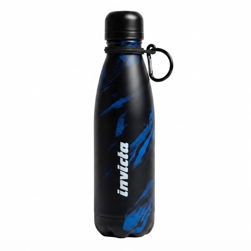 Borraccia Termica Invicta 500 ml Stripe Blu – Acciaio Inox 304 BPA Free