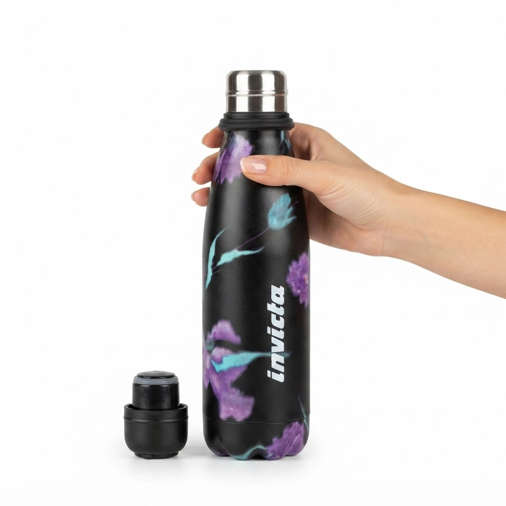 Borraccia Termica Invicta 500 ml Flower – Acciaio Inox 304 BPA Free