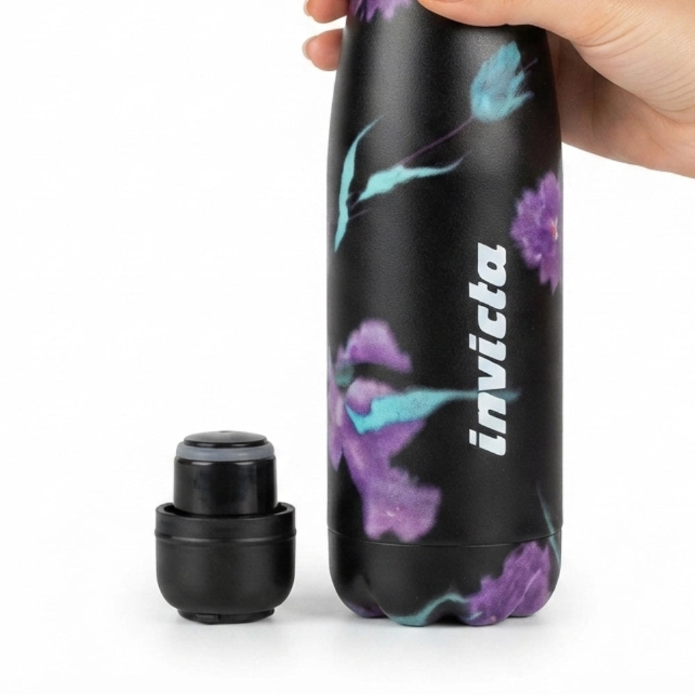 Borraccia Termica Invicta 500 ml Flower – Acciaio Inox 304 BPA Free