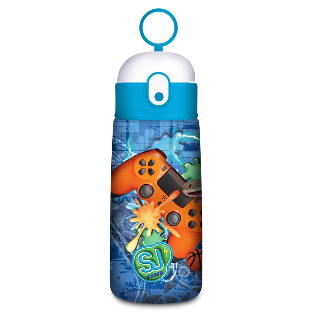 Borraccia Termica SJ Seven Game — 460ml Acciaio Inox con Cannuccia