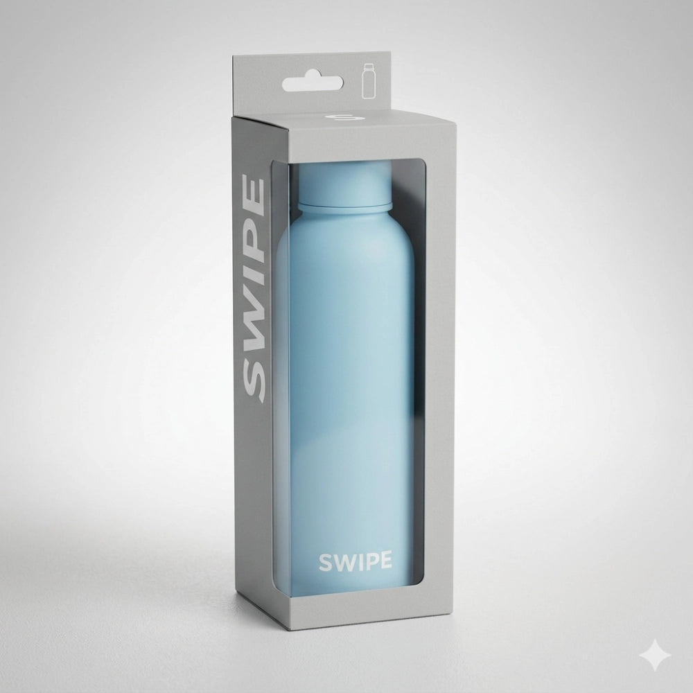 Borraccia Termica Swipe Pastel 500ml — Azzurro