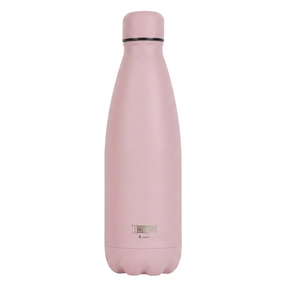 Borraccia Termica iTotal IDrink 1 Litro rosa pastello – vista frontale