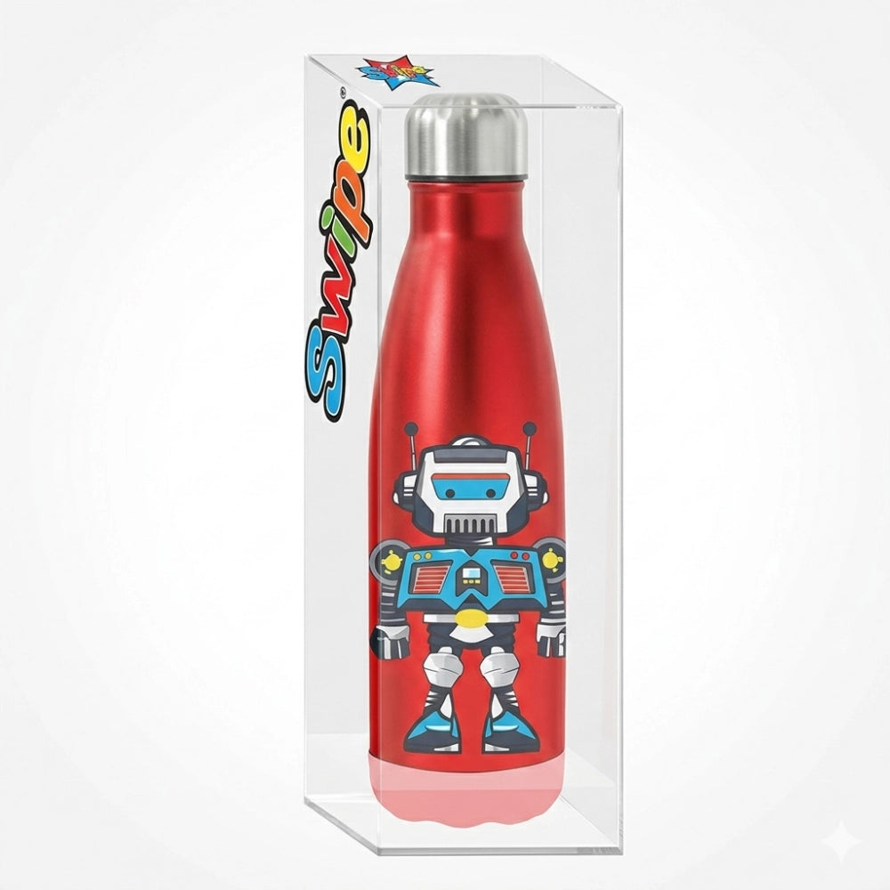 Borraccia Termica Swipe Bot 500ml — Acciaio Inox