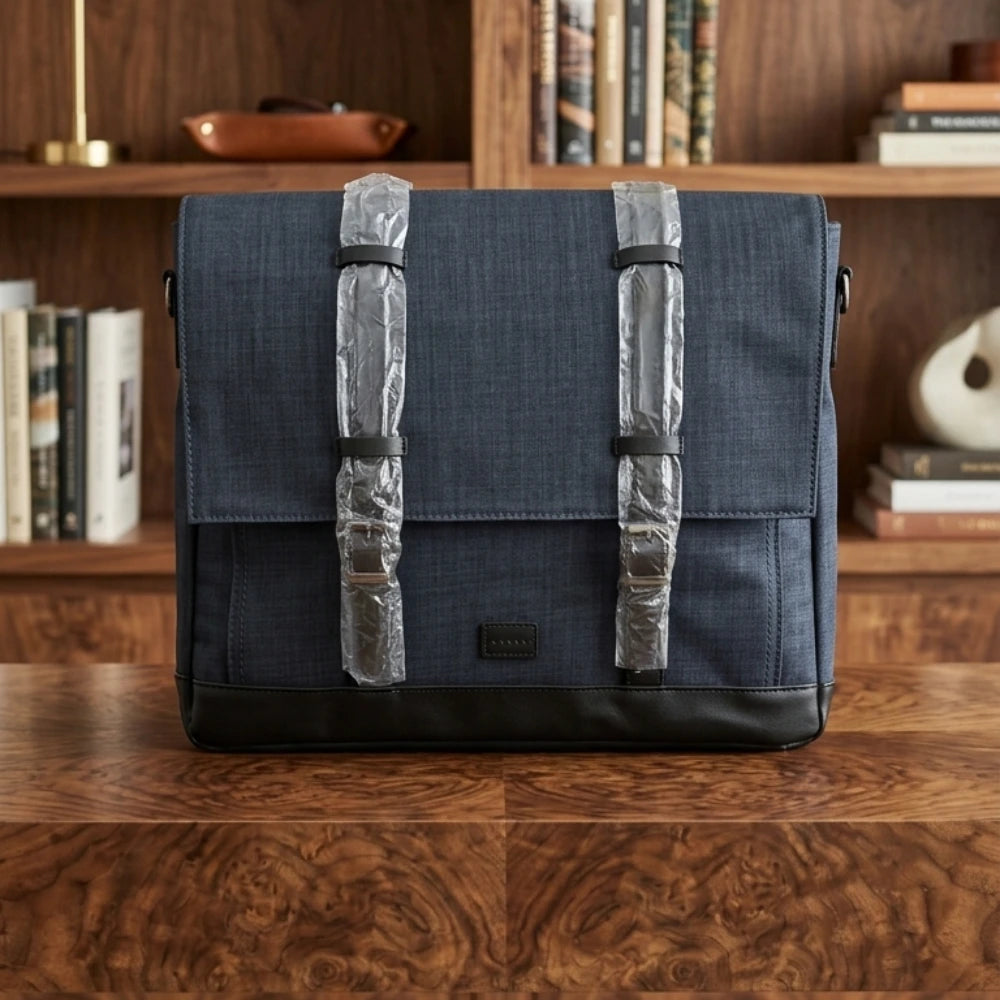 Borsa Messenger Comix Blu Ufficio e Studio - Porta PC