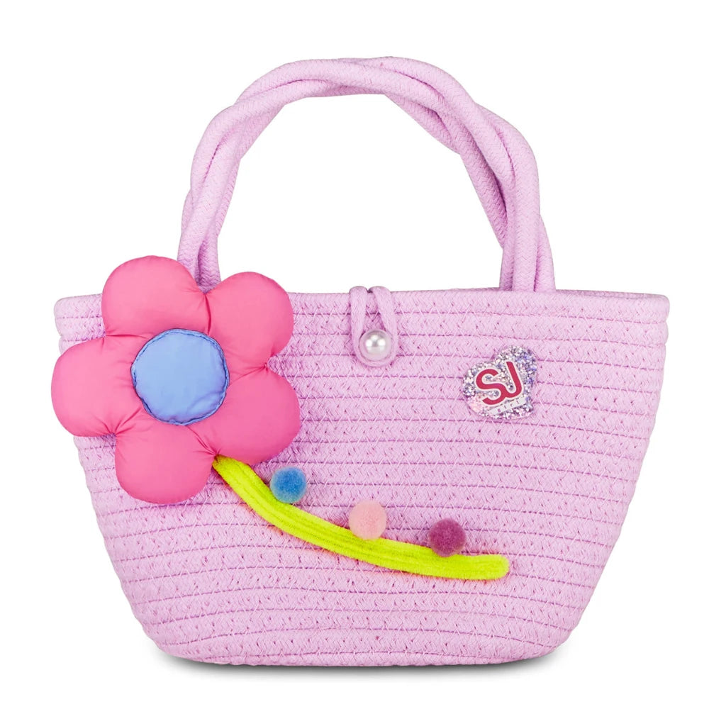 Borsetta con Manico SJ Margherita Rosa — SJ Life by Seven