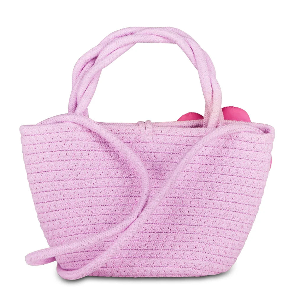 Borsetta con Manico SJ Margherita Rosa — SJ Life by Seven