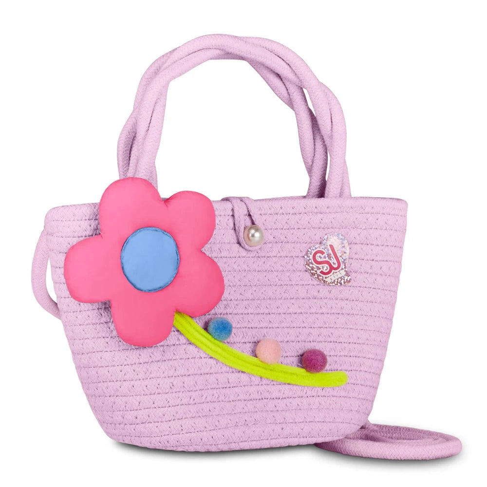 Borsetta con Manico SJ Margherita Rosa — SJ Life by Seven