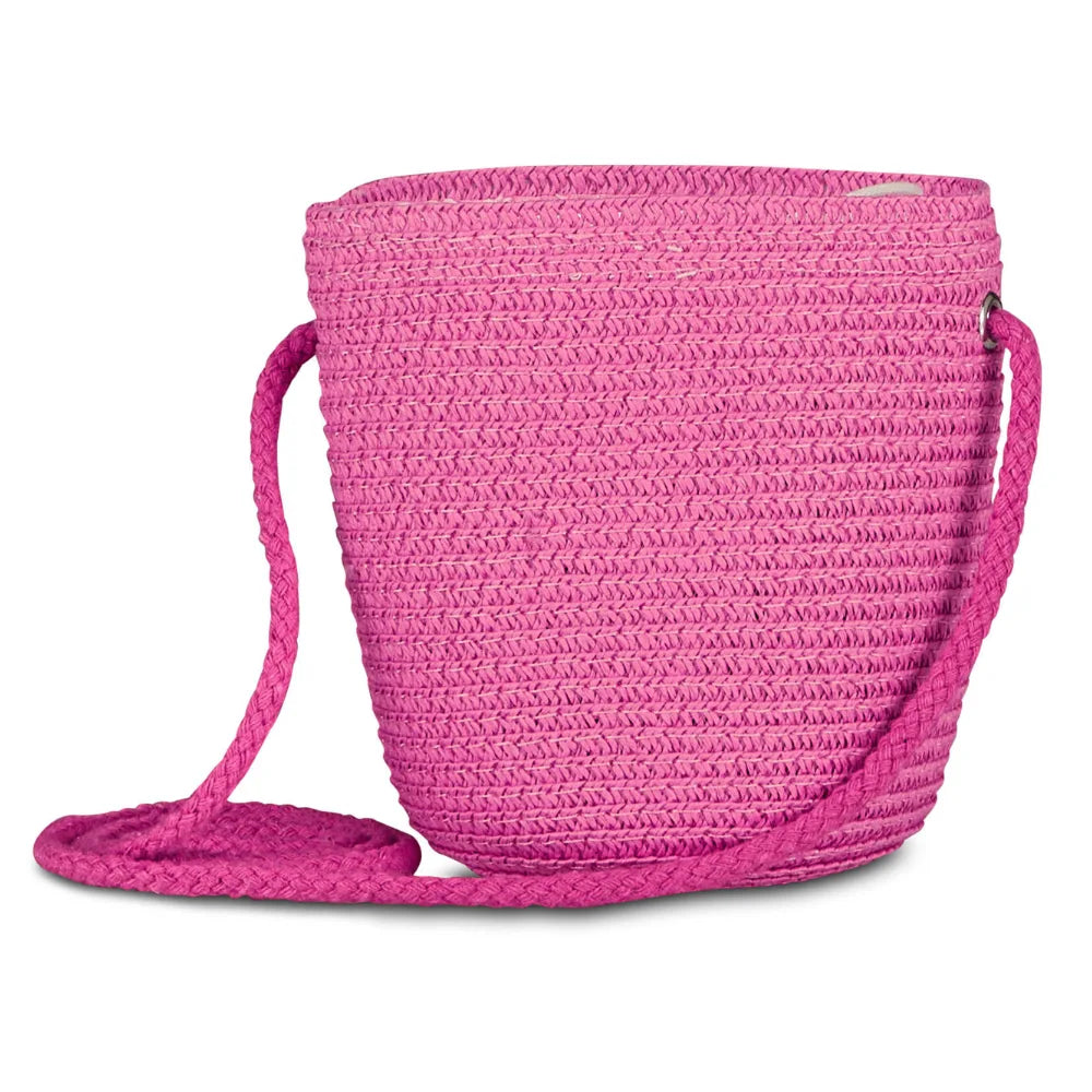 Borsetta Secchiello Rosa SJ con Orsetto in Peluche