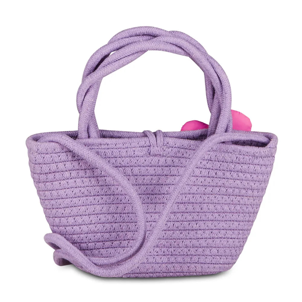 Borsetta con Manico SJ Margherita Viola — SJ Life by Seven