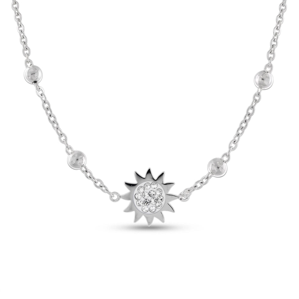 Bracciale Donna in Acciaio Sole con Zirconi – Aqua