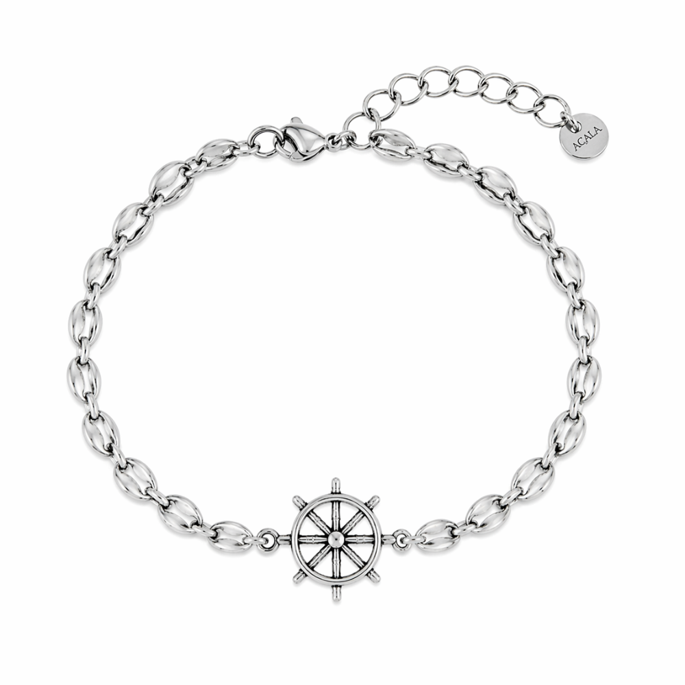 Bracciale Timone Aqua - Acciaio Lucido