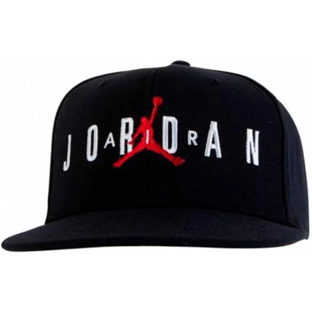 Cappellino Jordan Jumpman Air Snapback Nero / Gym Red – 9A0128-023