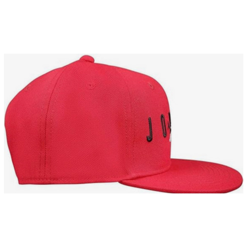 Cappello Jordan Jumpman Air Cap Ragazzo Rosso Gym Red – Snapback | 9A0128-R78