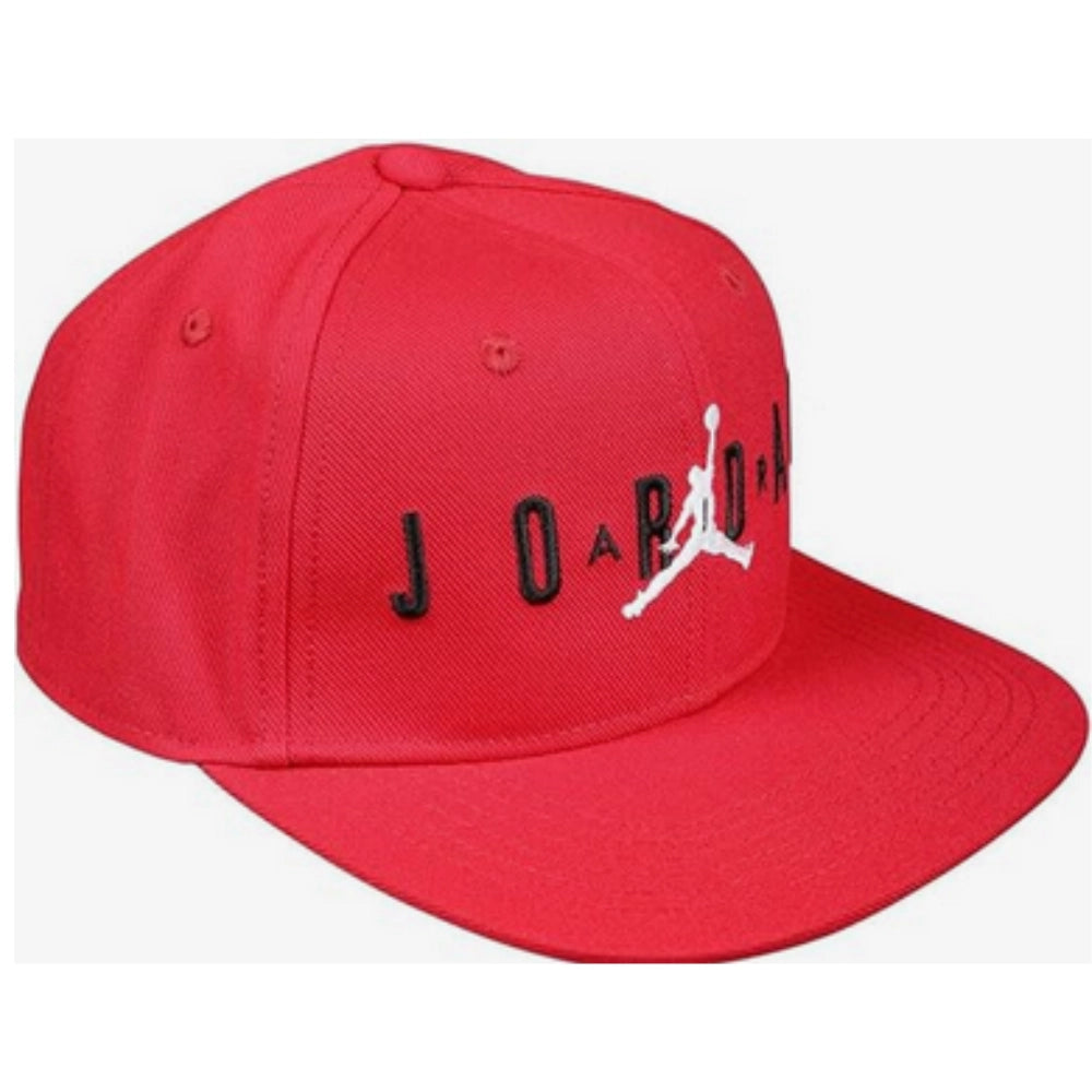 Cappello Jordan Jumpman Air Cap Ragazzo Rosso Gym Red – Snapback | 9A0128-R78