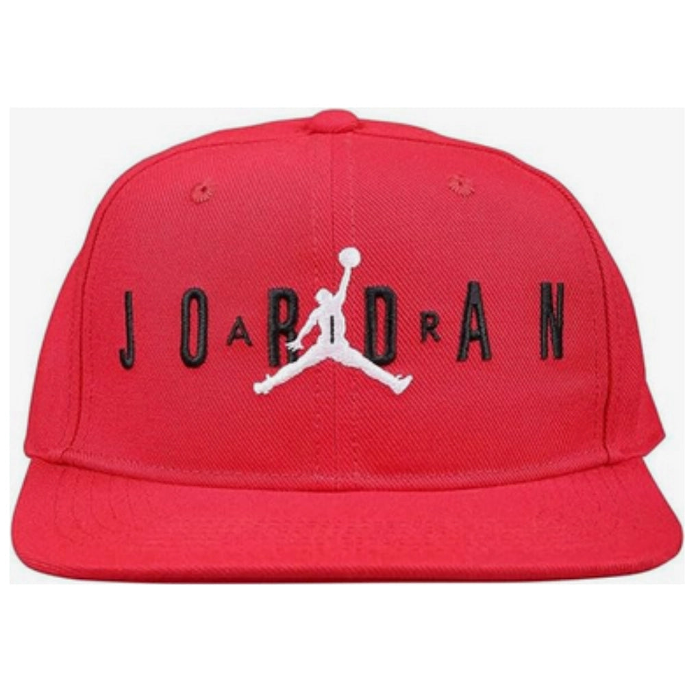 Cappello Jordan Jumpman Air Cap Ragazzo Rosso Gym Red – Snapback | 9A0128-R78