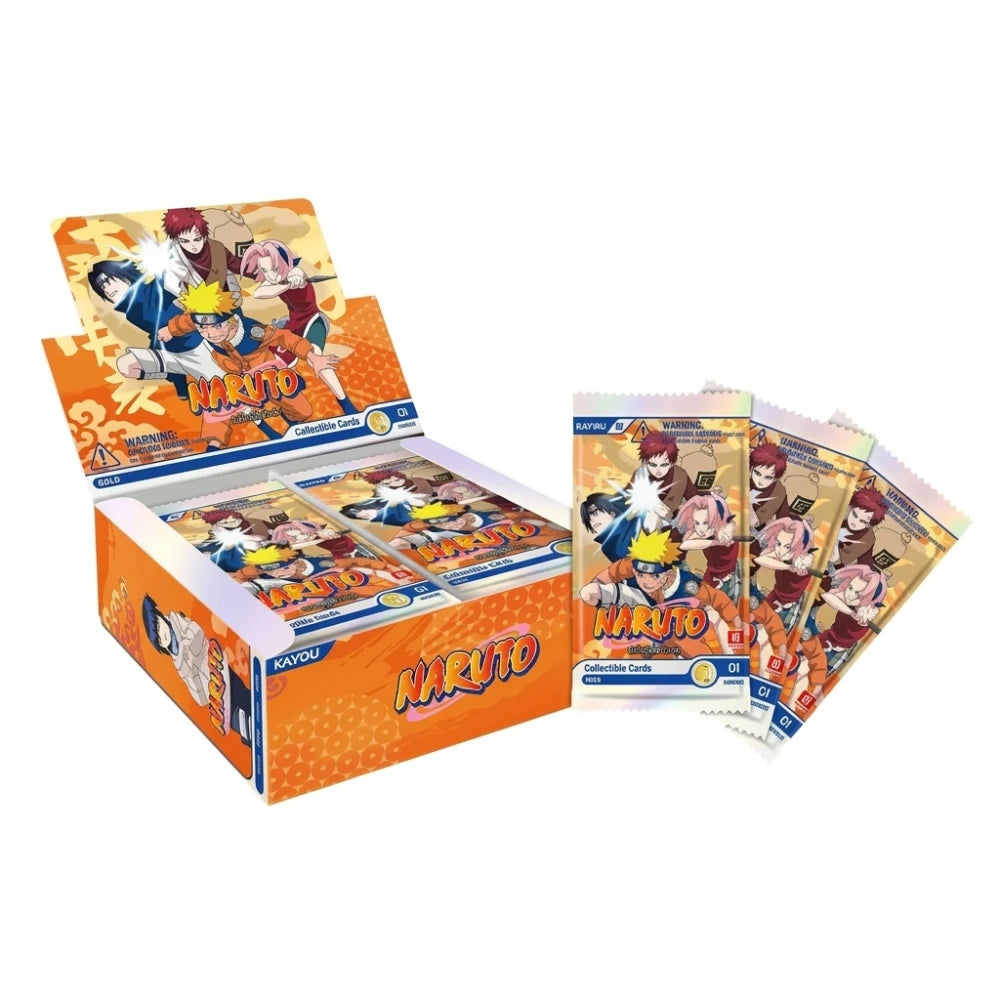 Carte Collezionabili Naruto Smriti Earth Scroll Kayou — Box 20 Bustine Serie 01