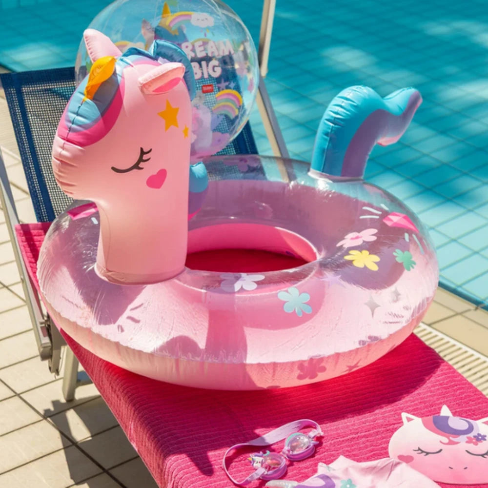 Legami Ciambella Gonfiabile Unicorn – Pool Ring per Bambini