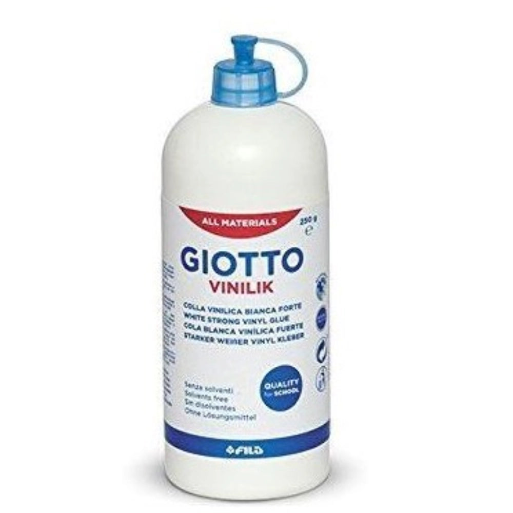 Colla Vinilica Giotto 250g - Colla Bianca per Scuola e Lavoretti