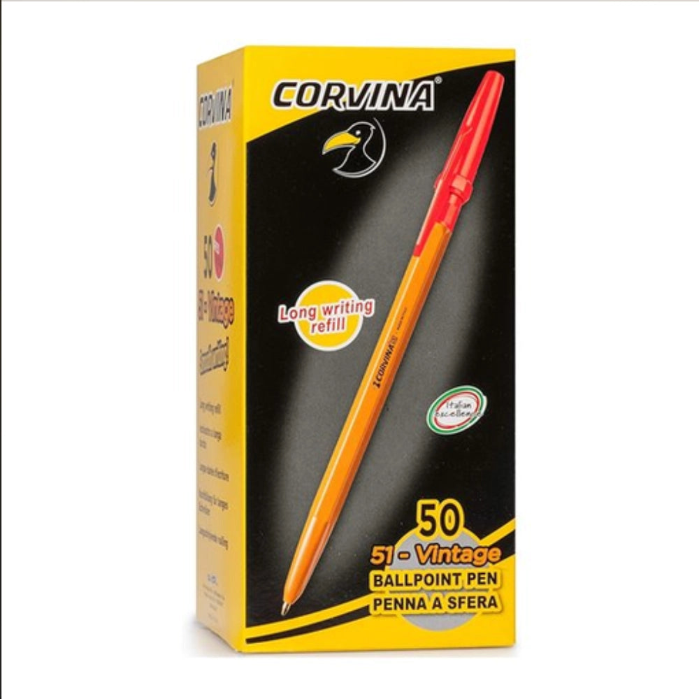 Penne a Sfera Corvina 51 Vintage – Confezione da 50 pezzi