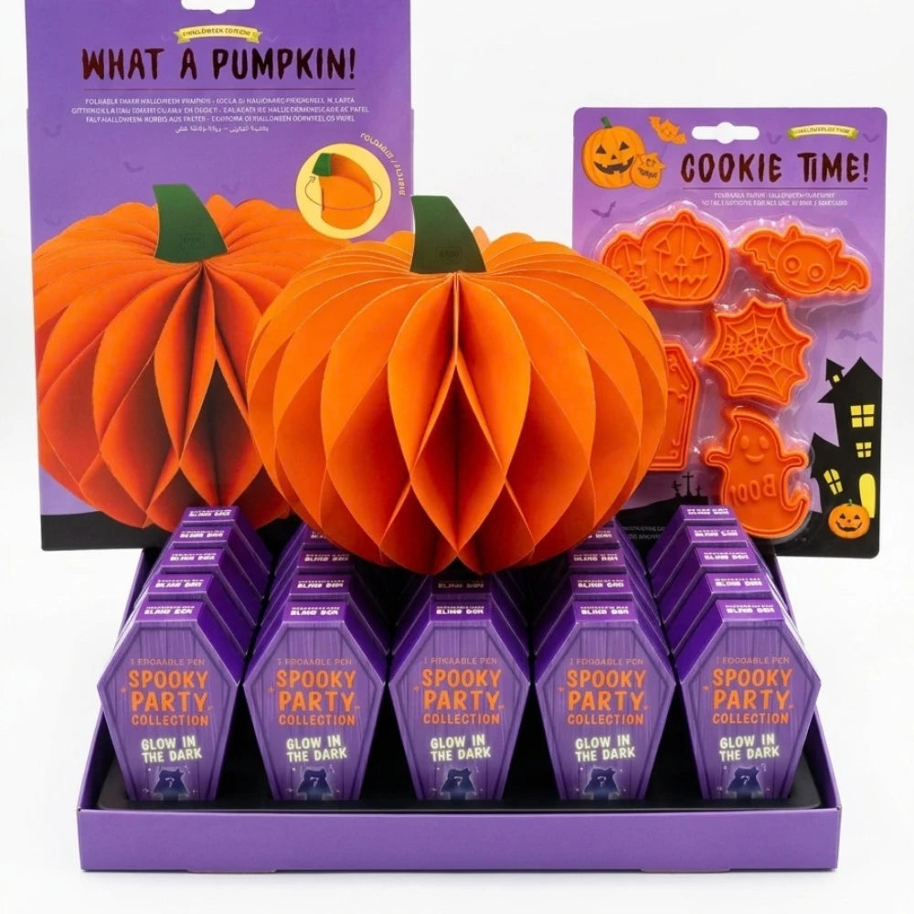 Kit Halloween Legami Limited Edition con 25 Penne Cancelline