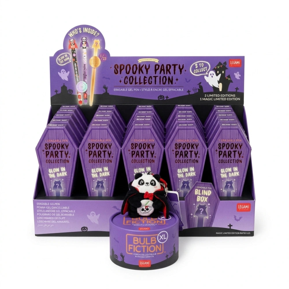 Kit Halloween Legami Spooky Party, 25 Penne + 4 Accessori