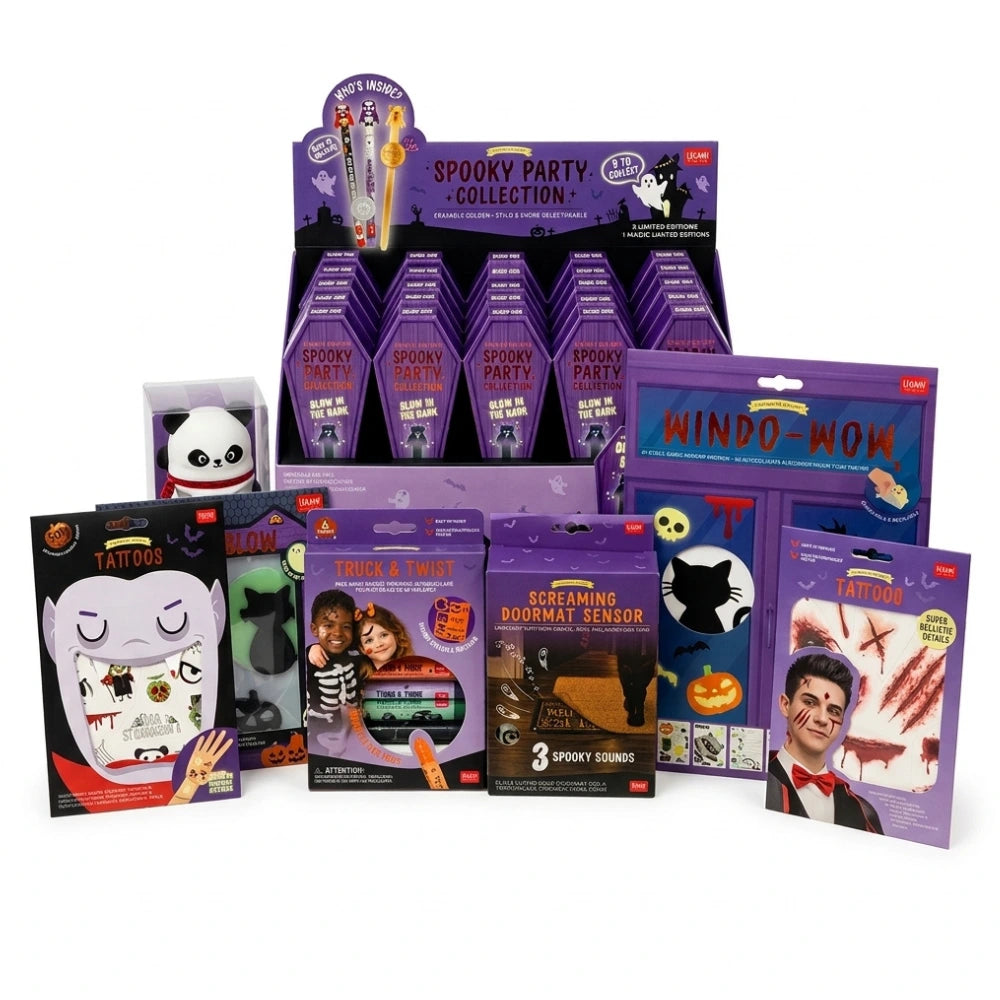 Legami Kit 5 Halloween – 25 penne, trucchi e decorazioni