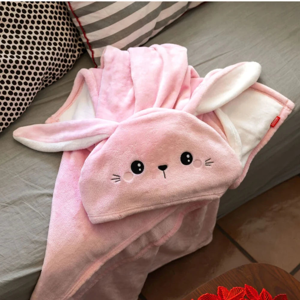 Legami Cosy Hugs – Coperta con Cappuccio Teddy Bear, Dino e Bunny