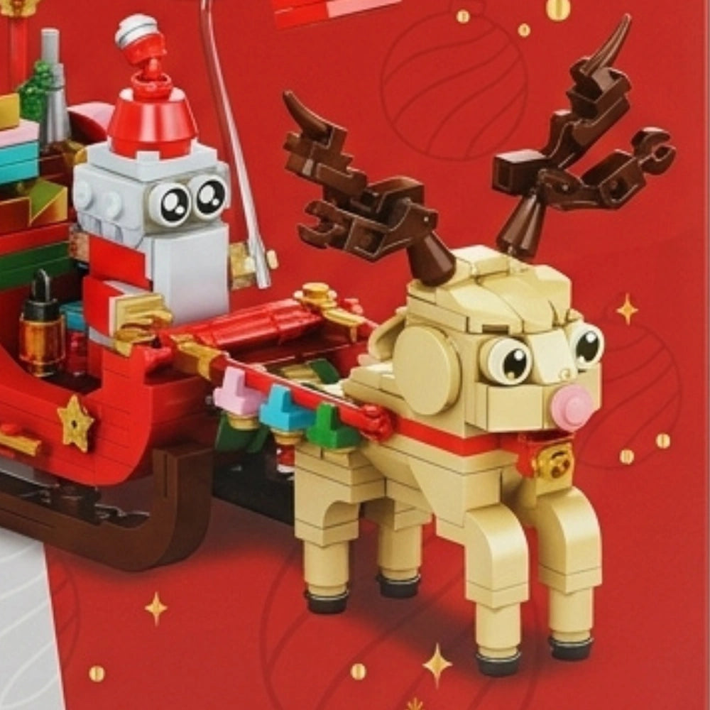 Globo Cubix Xmas – Slitta di Babbo Natale 366 pezzi