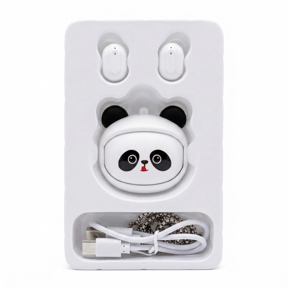 Salto Flipbuds Rolling Face Panda – custodia con espressione faccina sorridente occhi grandi