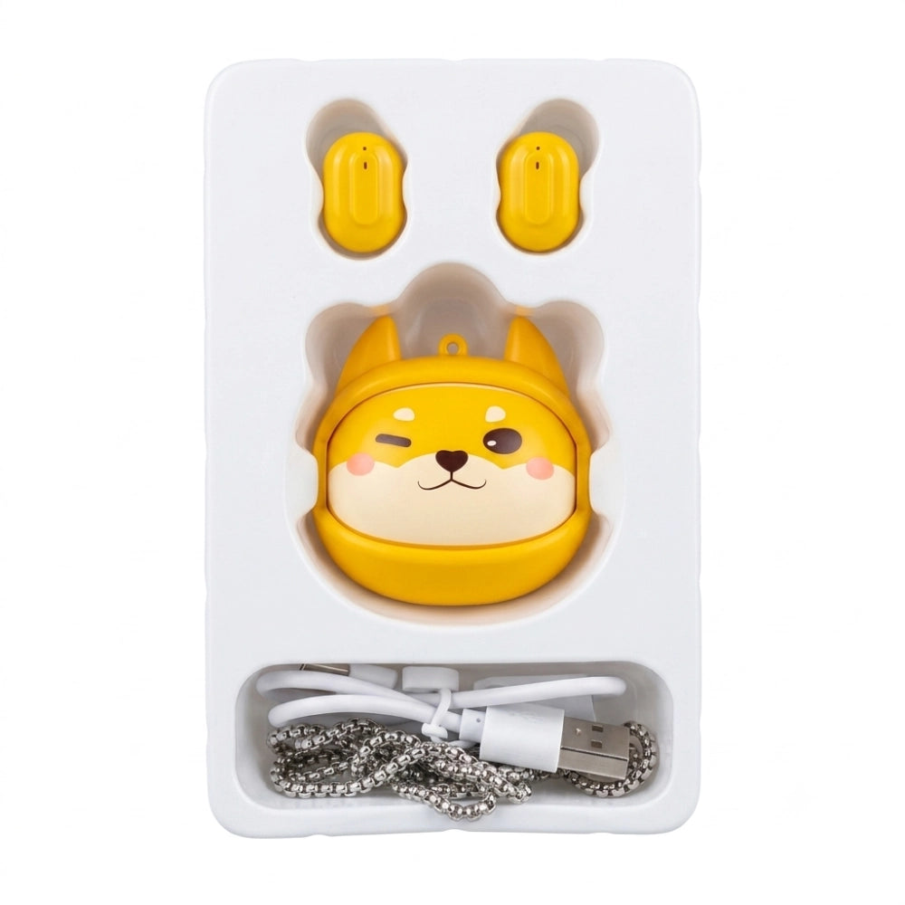 Salto Flipbuds Rolling Face Shiba – custodia con espressione occhio ammiccante