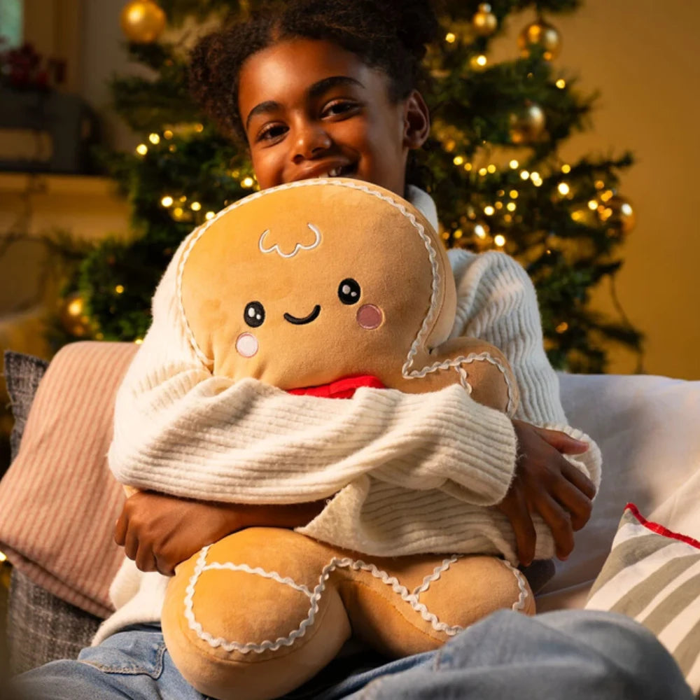 Legami Super Soft! Gingerbread – Cuscino di Natale beige