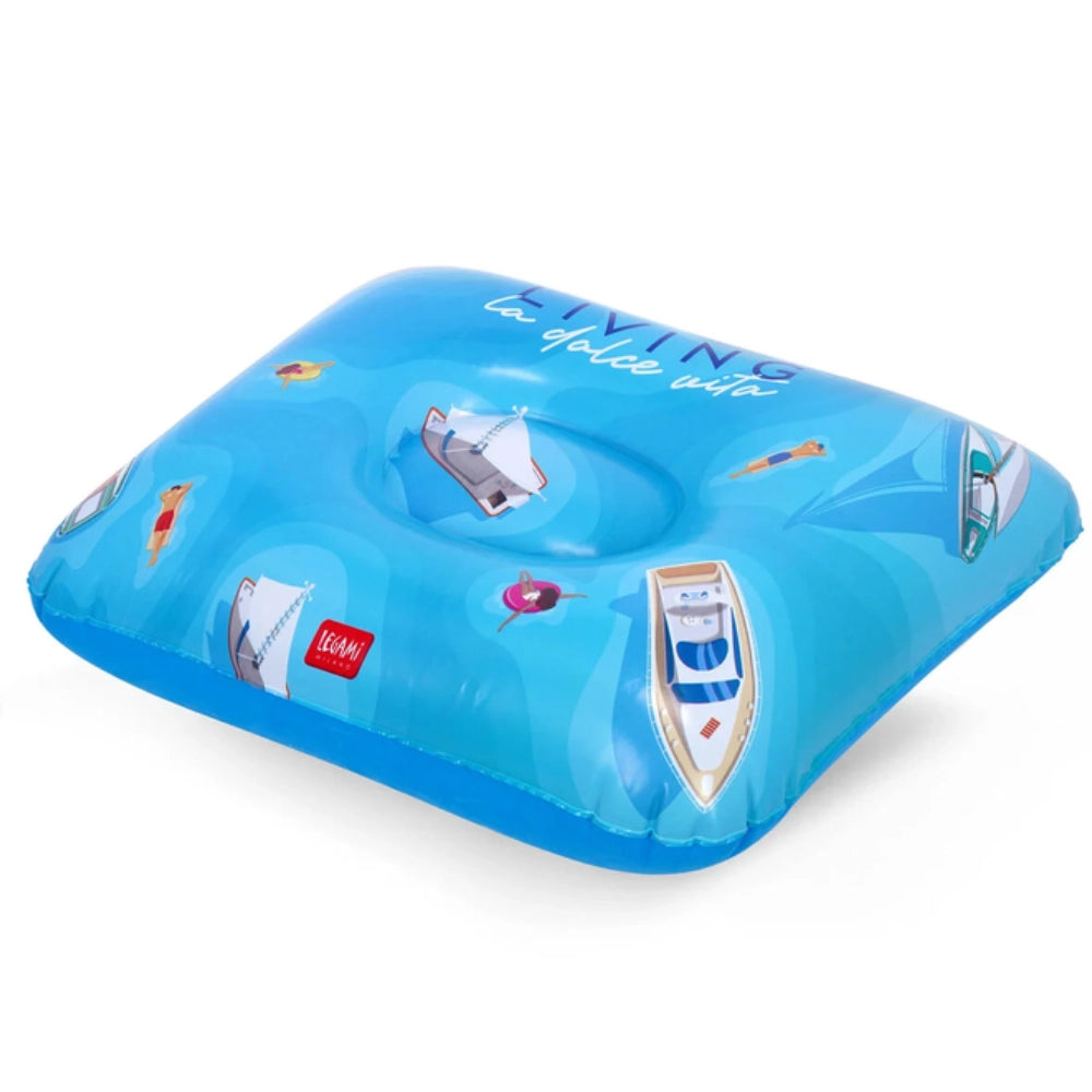 Cuscino Gonfiabile Dolce Vita Legami – Inflatable Pillow Mare e Piscina