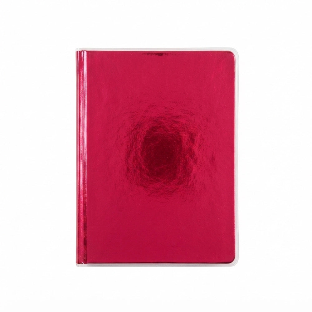 Diario Be You Fuxia 2026-2027 – copertina rigida effetto metallizzato fuxia, vista frontale