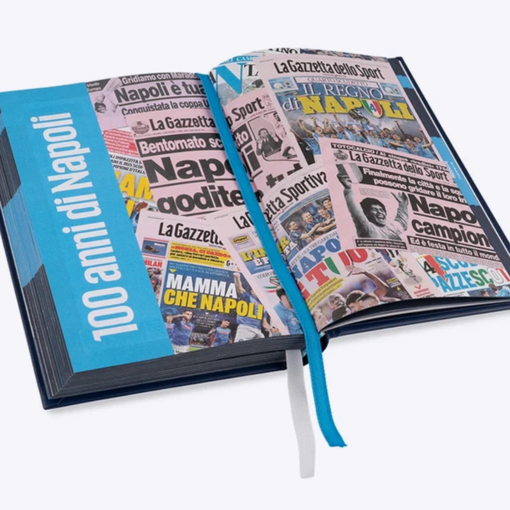 Diario SSC Napoli Centenario Edizione Limitata 2026 Pezzi Numerati | Colourbook