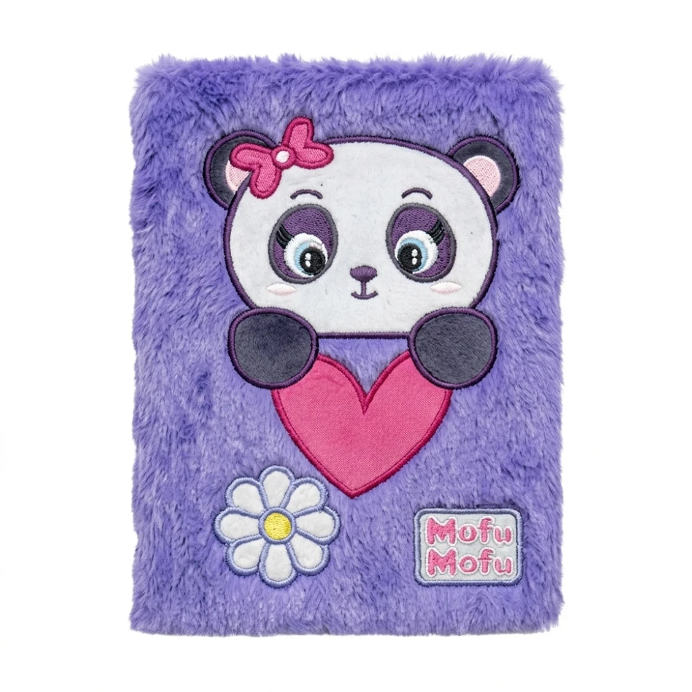Diario Mofumofu Plush Panda Viola – Comix