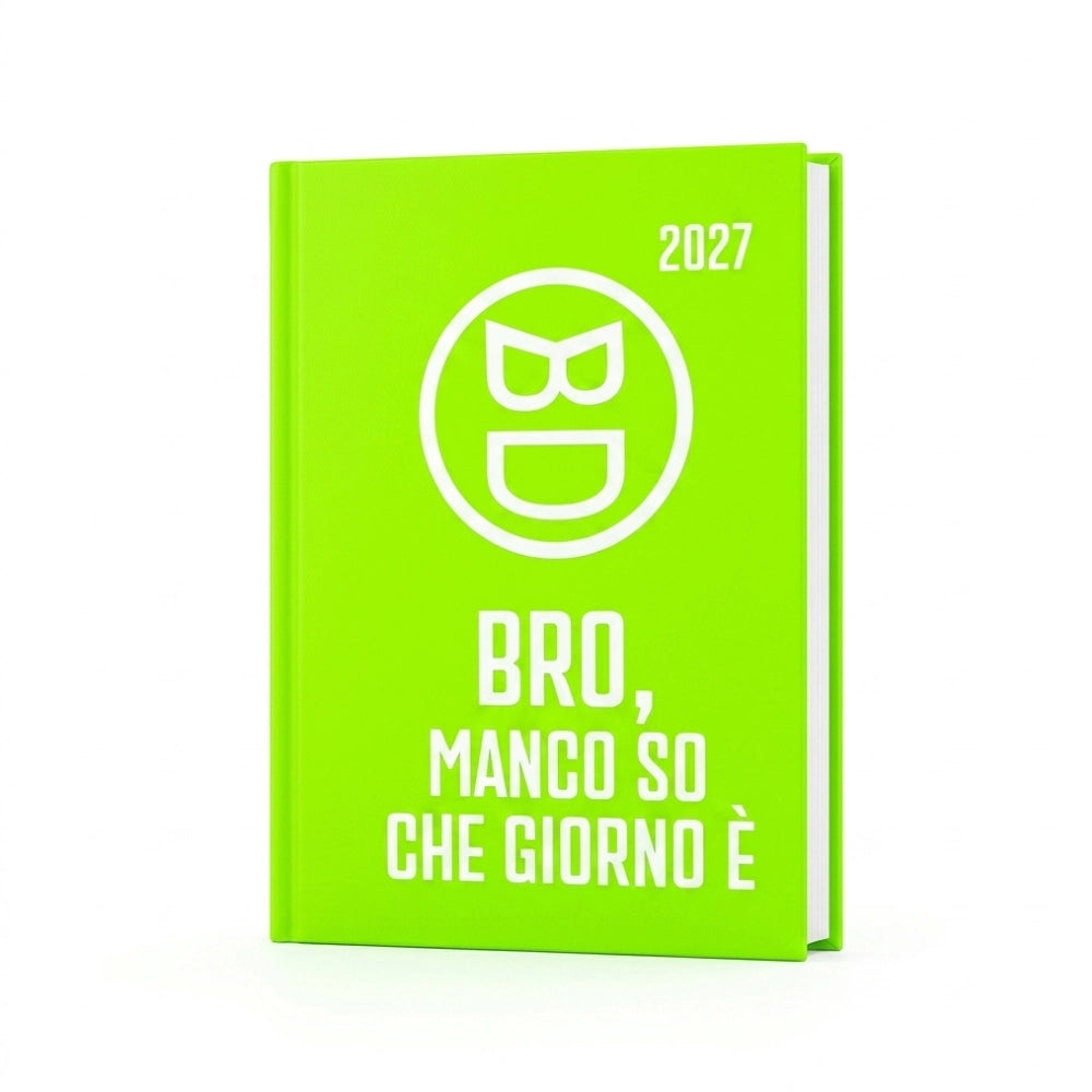 Diario Scuola Seven Bastardi Dentro 2027 Pocket – Verde Lime