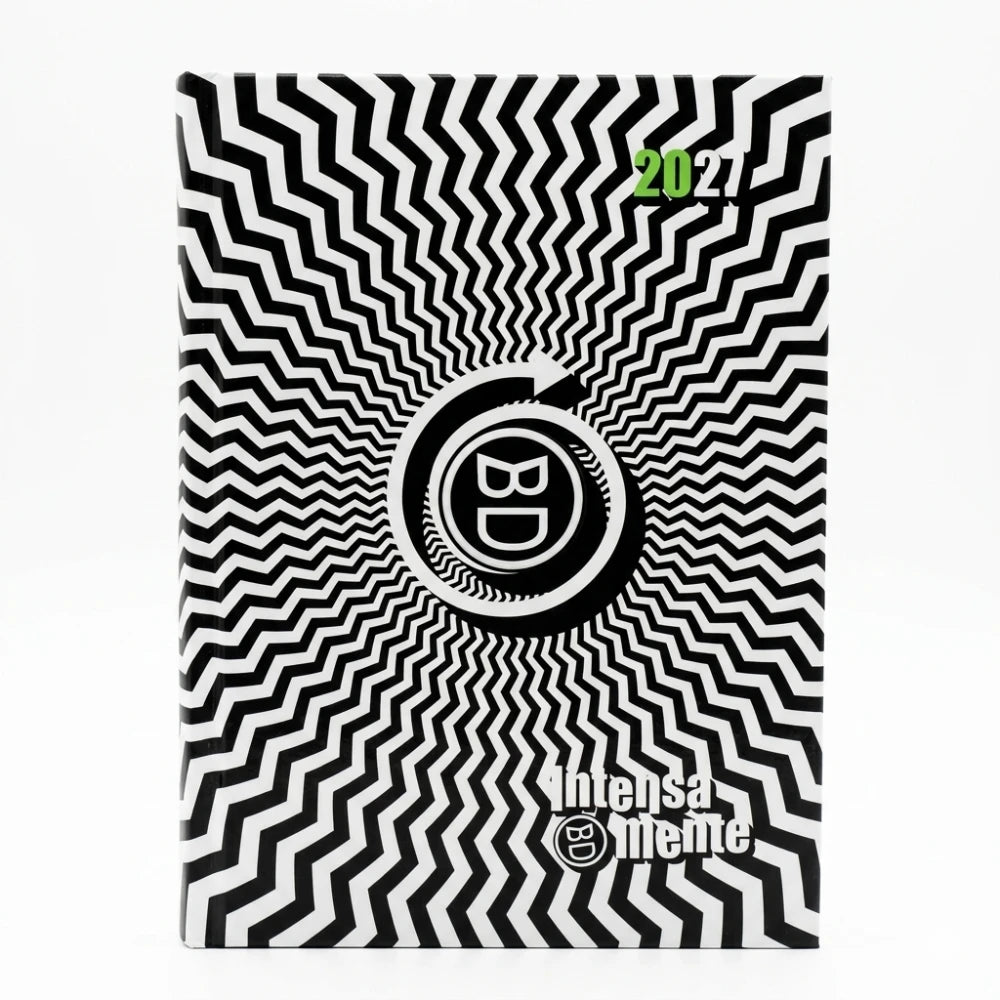 Diario Scuola Seven Bastardi Dentro 2027 Standard – Optical Zigzag Intensamente