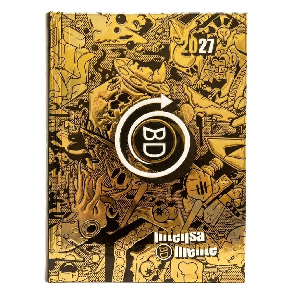 Diario Scuola Seven Bastardi Dentro 2027 Standard – Gold Intensamente