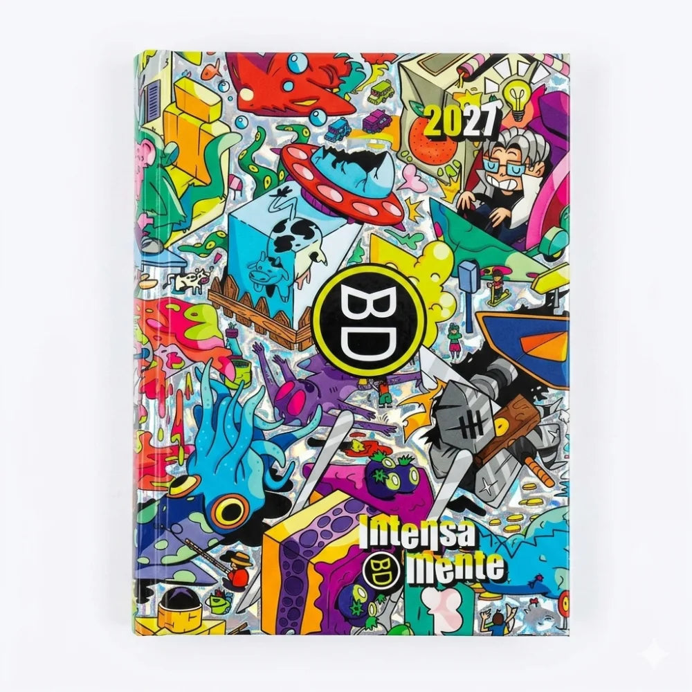 Diario Scuola Seven Bastardi Dentro 2027 Pocket Olografico – Versione Chiara Intensamente