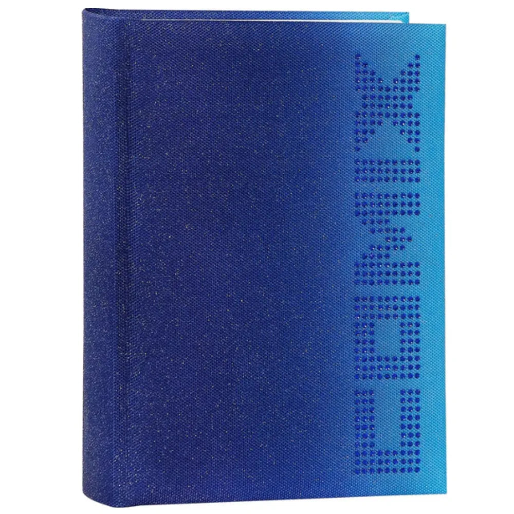 Diario Comix Special Pocket 16 Mesi Sfumato Azzurro con cristalli strass - retro copertina