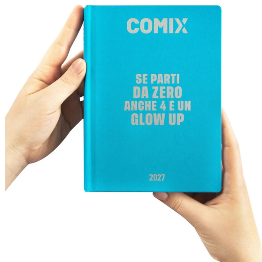 Diario Comix 16 Mesi Giornaliero 2026/2027 – Standard Azzurro