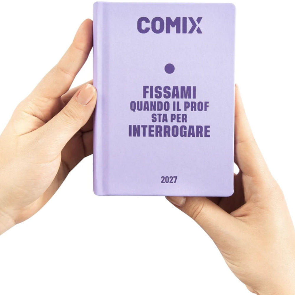 Diario Comix 16 Mesi Giornaliero 2026/2027 – Standard Lilla