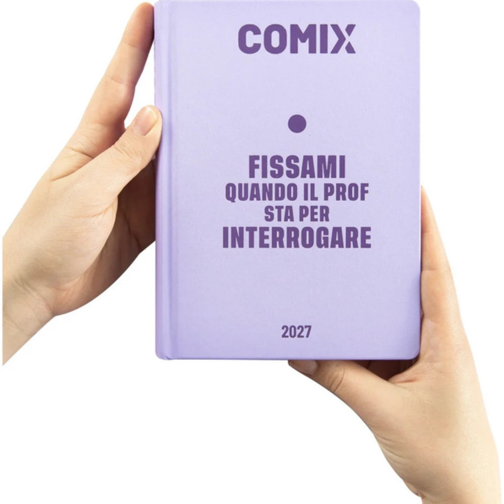 Diario Comix 16 Mesi Giornaliero 2026/2027 – Standard Lilla