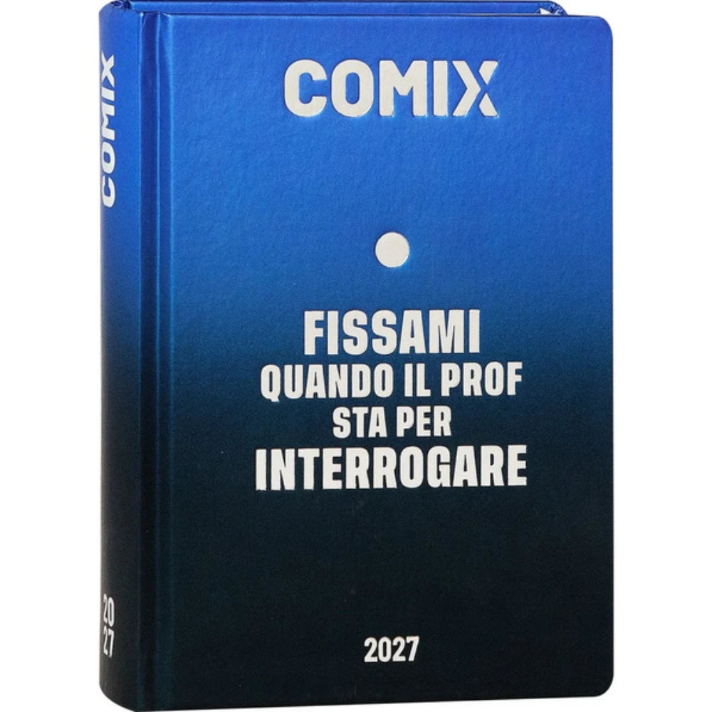 Diario Comix 16 Mesi Giornaliero 2026/2027 – Standard Nuanced Blue Black