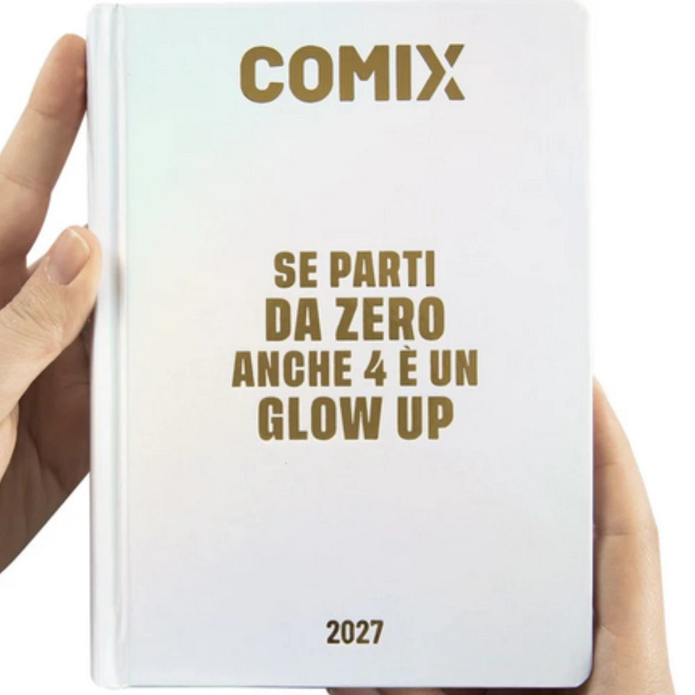 Diario Comix 16 Mesi Giornaliero 2026/2027 – Standard Holo White